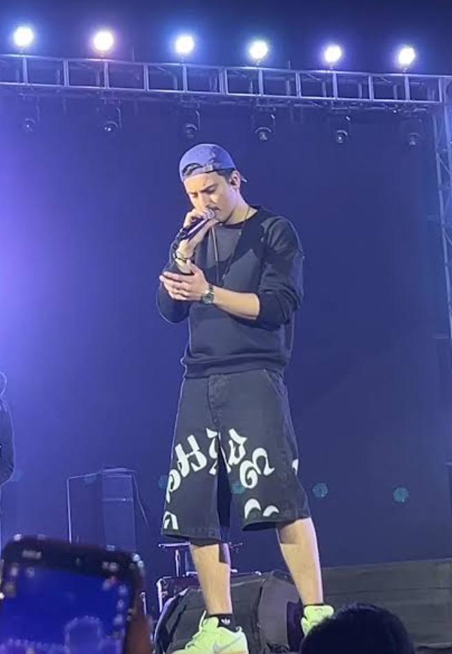 The concert atmosphere